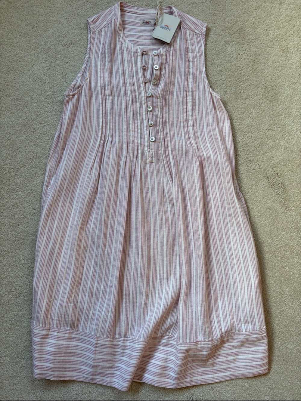 NWT - Faherty Isha dress XS
